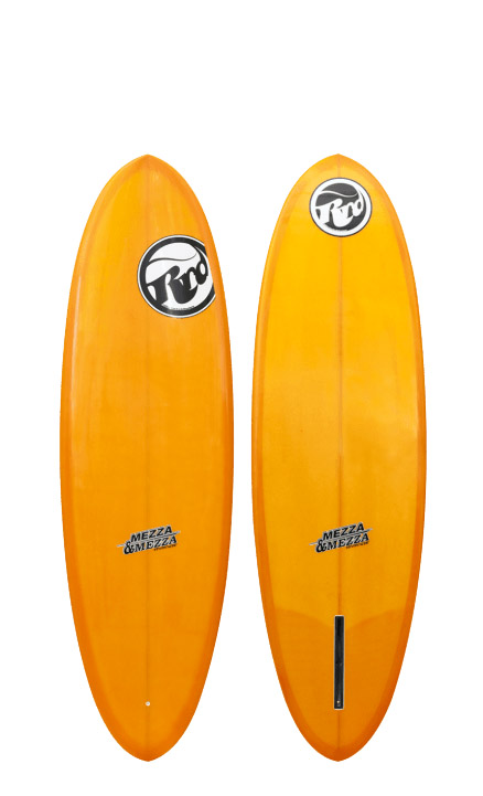 RRD - Tavola Mezza & Mezza 5'9 NUOVA €299